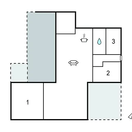 Дом отдыха 3 Bedroom Gorgeous Себю